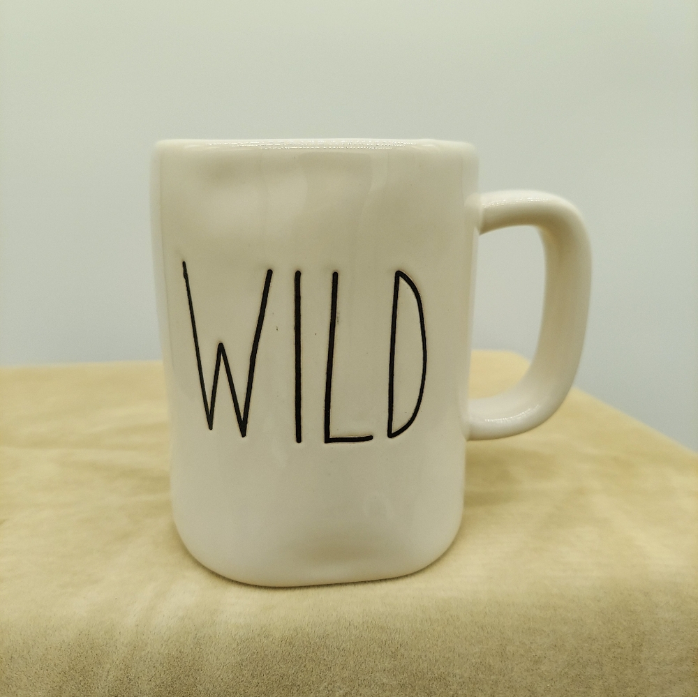 Wild Coffee Tea Mug Cup Rae Dunn Magenta